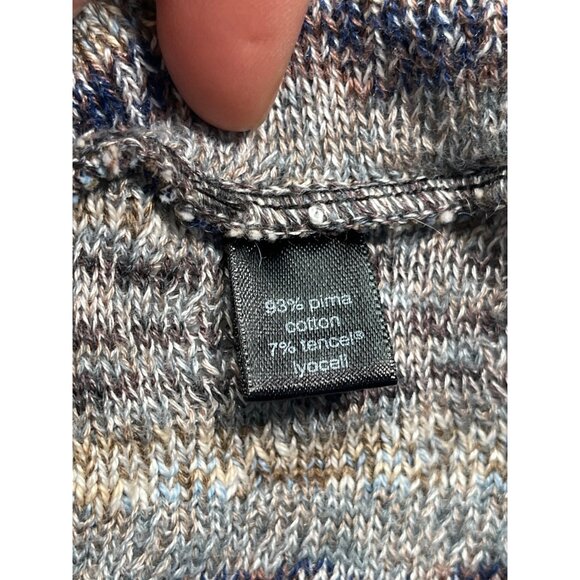 PERUVIAN CONNECTION Knit Cardigan Sweater Button Front - Picture 8 of 9